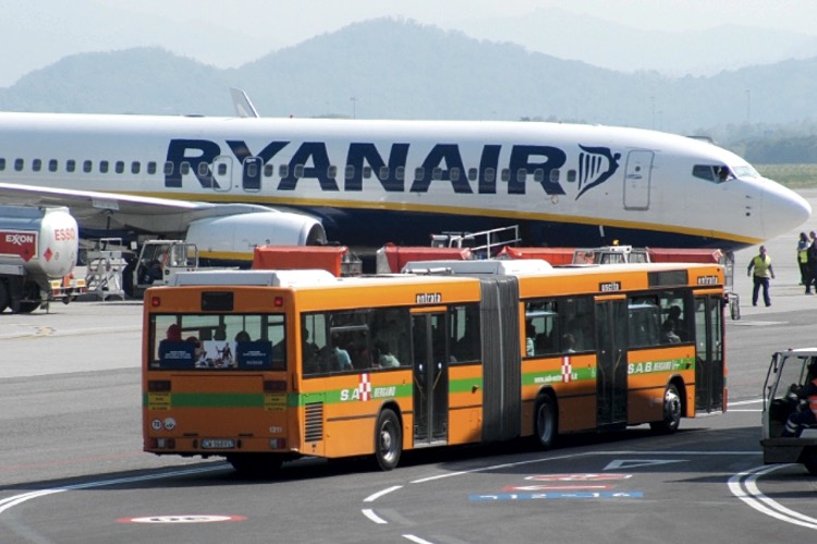 Ryanair Милан Бергамо