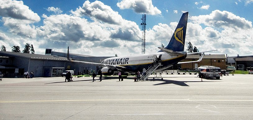 Ryanair из Стокгольма