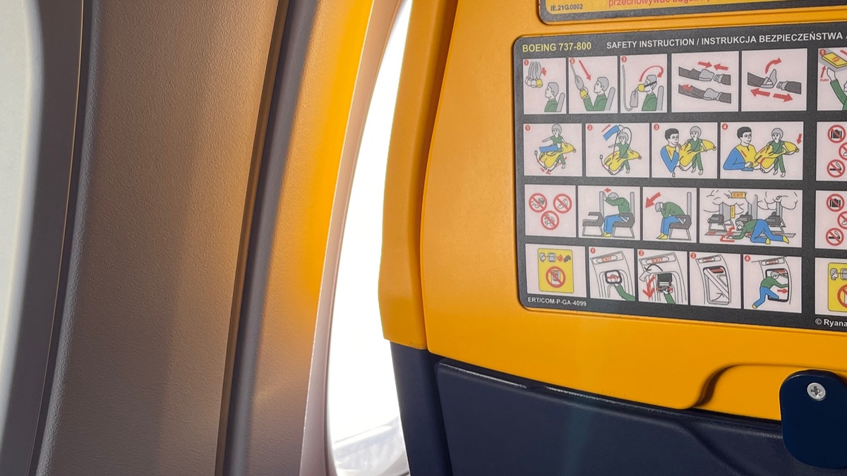 Ryanair uçuşunda oturacaq seçimi